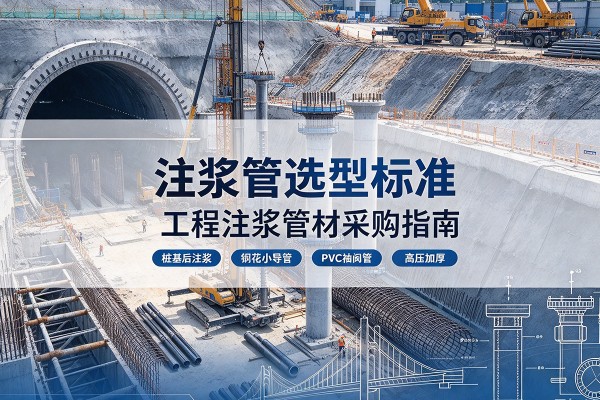 襄州注浆管选型标准