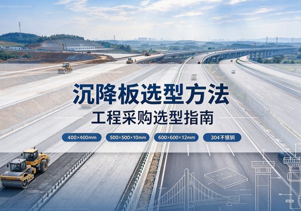 襄州沉降板选择方法